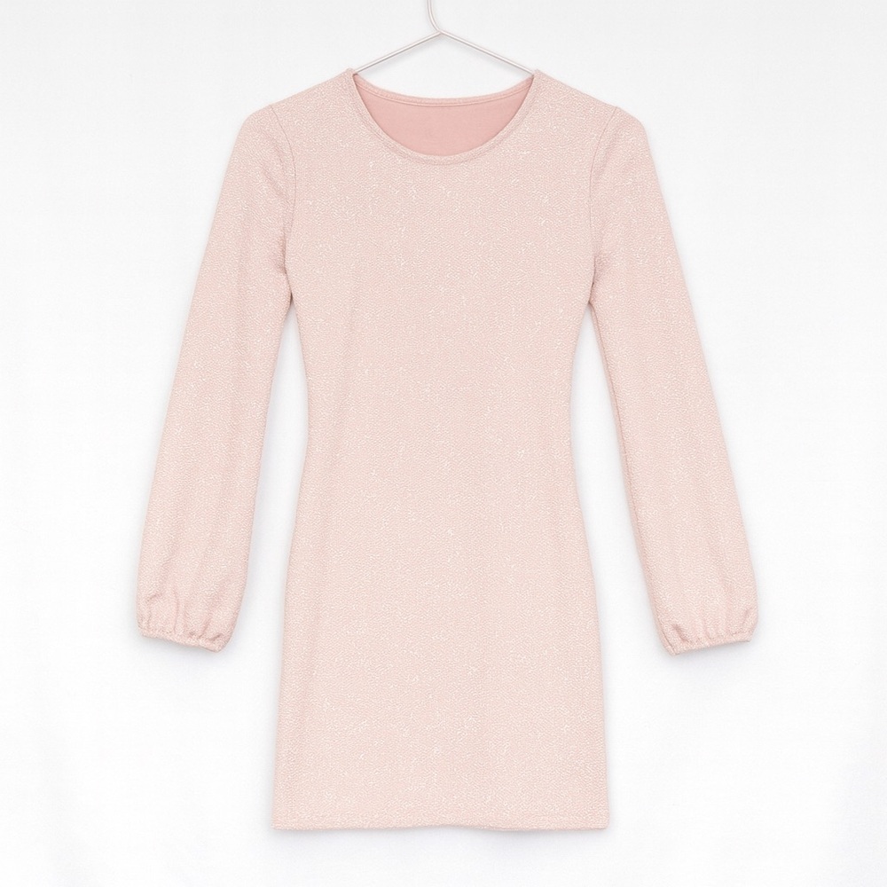 Elegant Pink Women's dress in sparkle pink - new without tags